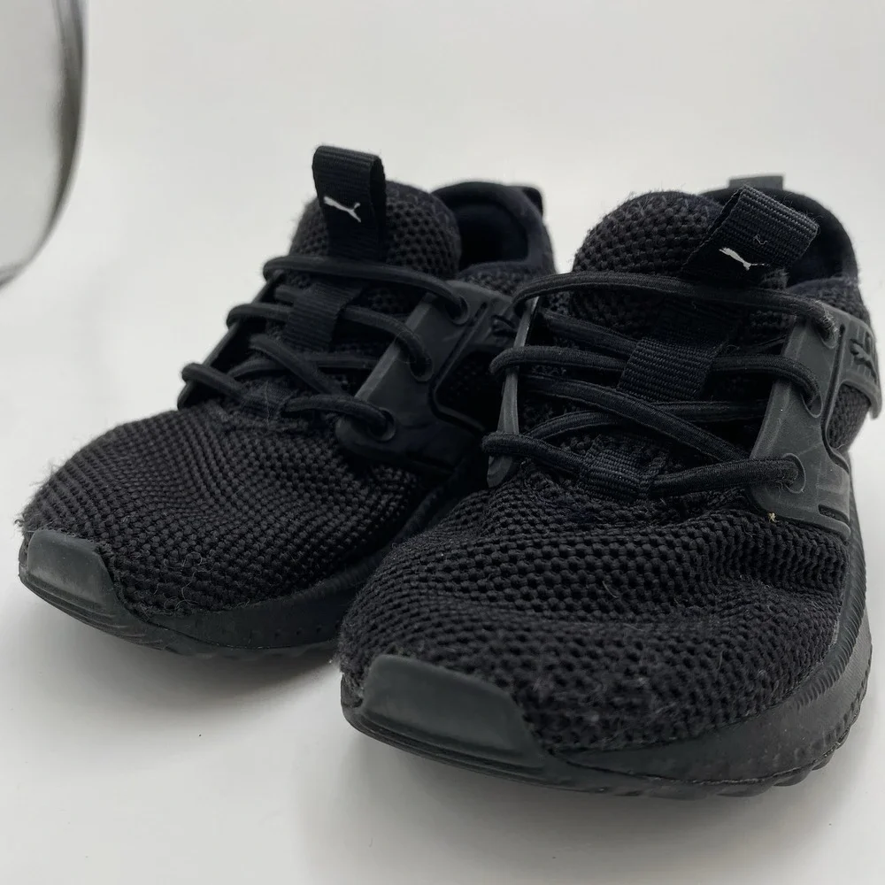 Puma Toddler Boys‎ Pacer Next Excel Sneakers Black 6C- Read